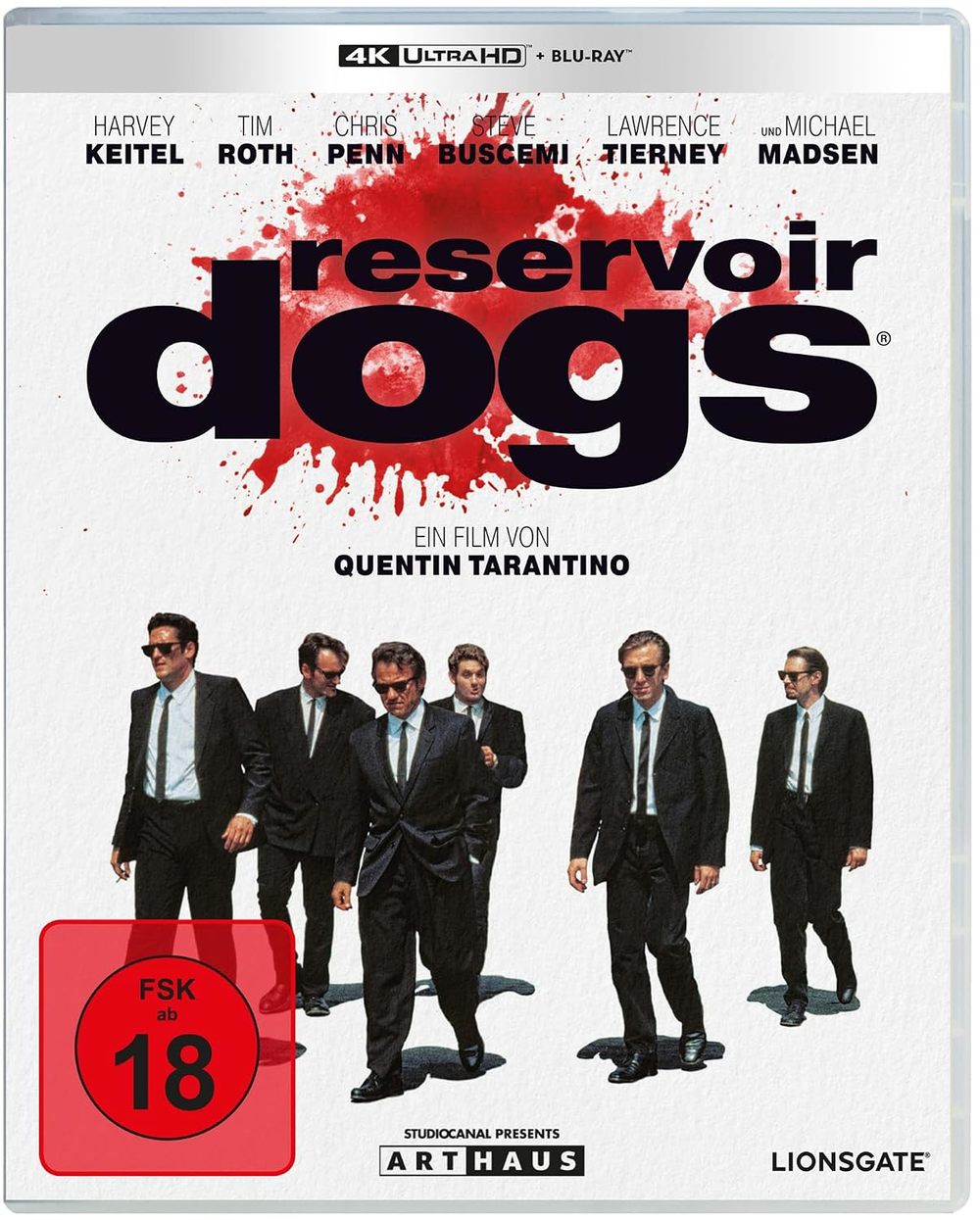 2 × Reservoir Dogs 4K Ultra HD Blu-ray im Wert von 49 €