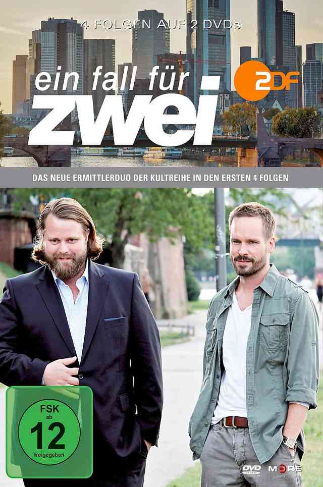 eine DVD-Box mit den ersten vier Fällen von Leo Oswald und Benni Hornberg