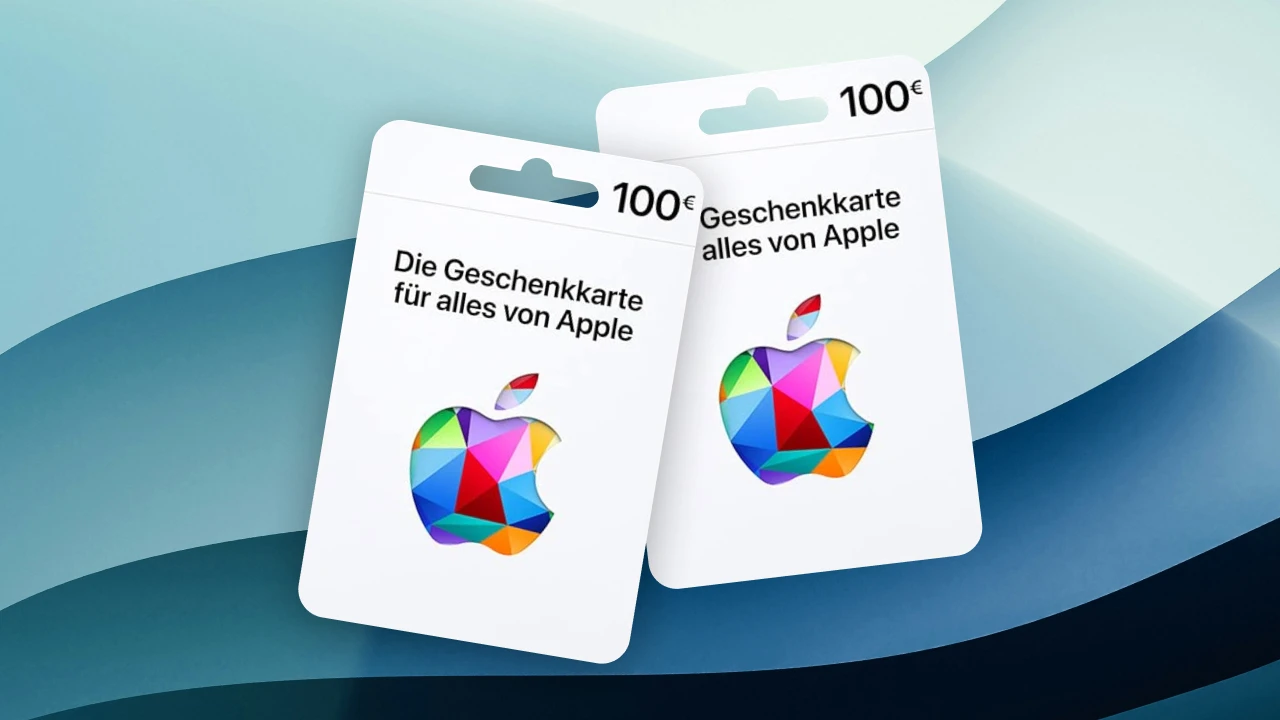 genau das Richtige für Sie: Verlost werden zwei 100 Euro Apple-Gutscheine