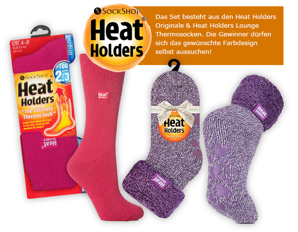 3 mal 1 Kuschel-Set von der wärmsten Thermosocke der Welt