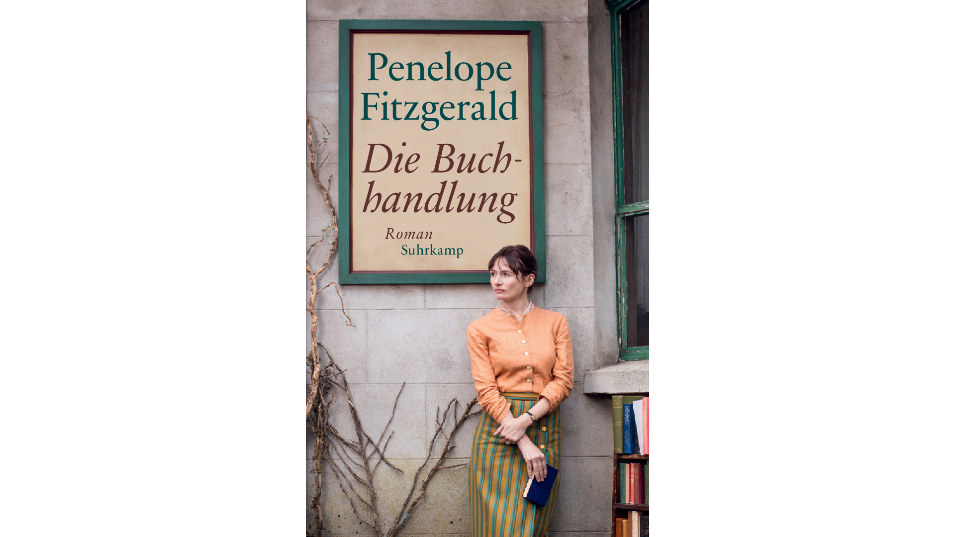 3 × den Roman Die Buchhandlung