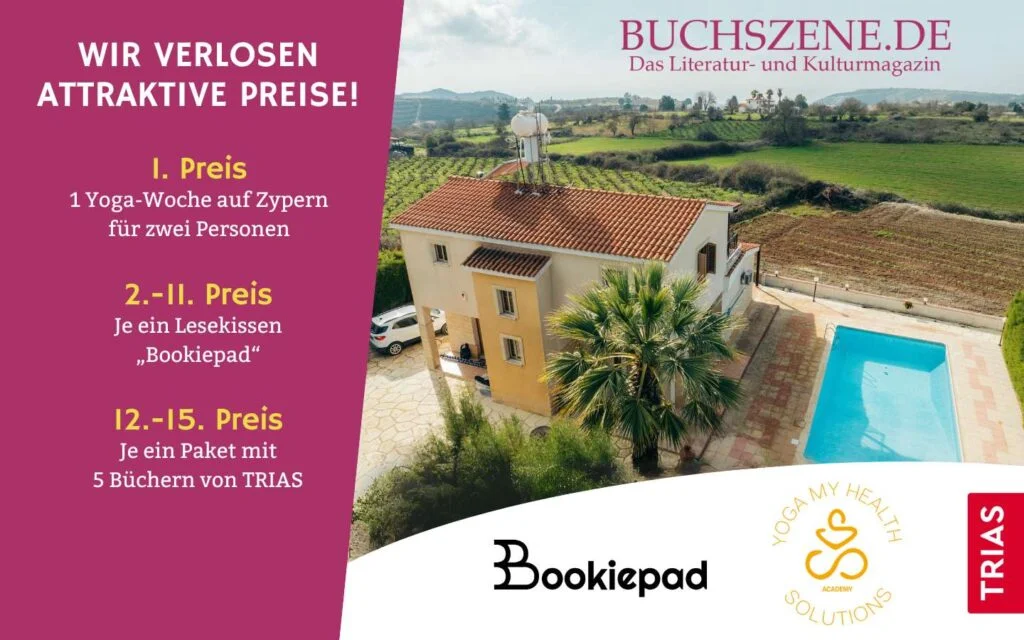 Eine Yoga-Auszeit, ein Lesekissen oder ein attraktives Buchpaket