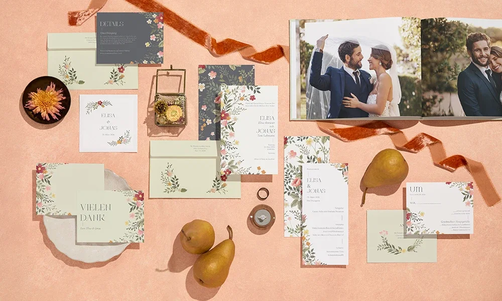 Einen von drei Gutscheinen für eure Hochzeitspapeterie von VistaPrint im Wert von je 200 €. Foto: VistaPrint. Ihr könnt 3×1 Gutschein über 200 € für eure Hochzeitspapeterie