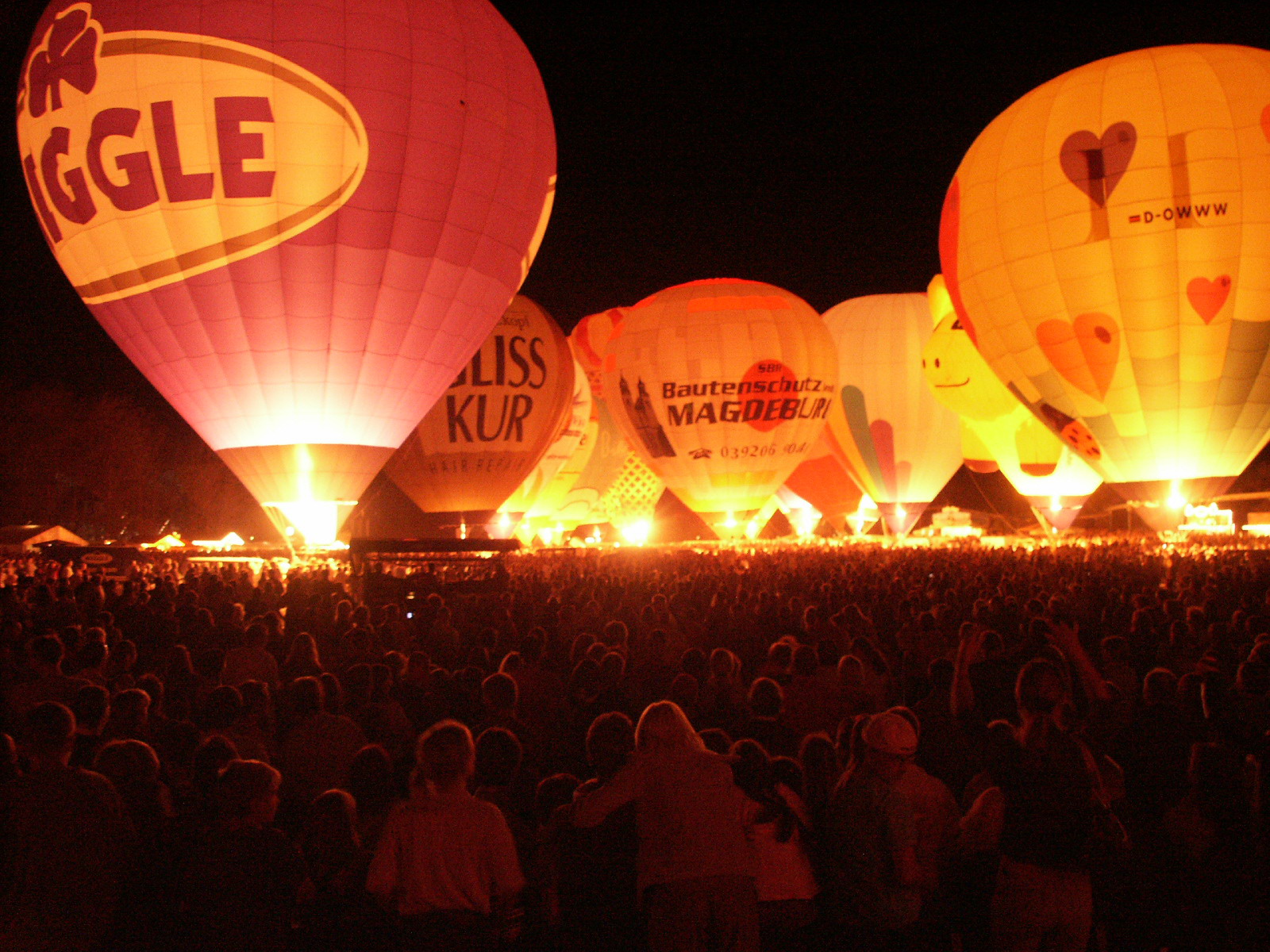 ihr Tickets für die radio SAW-HIT ARENA und das legendäre Ballonglühen