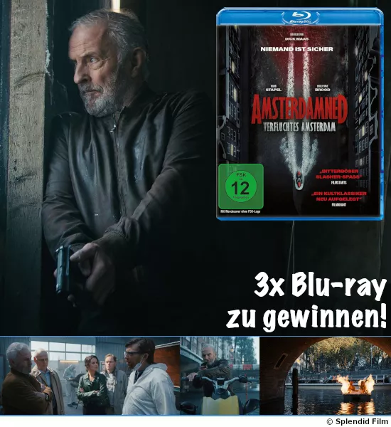 3 × „Amsterdamned II - Verfluchtes Amsterdam“ auf Blu-ray Disc