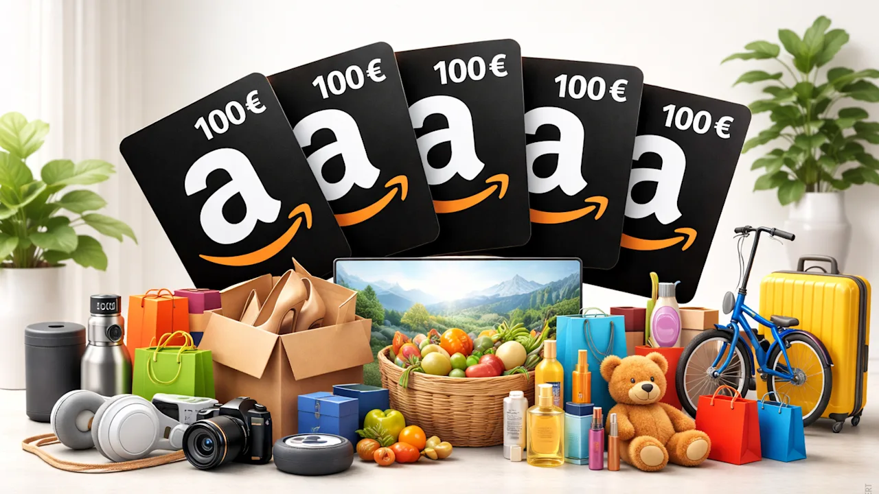 Jetzt mitmachen & 100‑Euro-Amazon-Gutschein