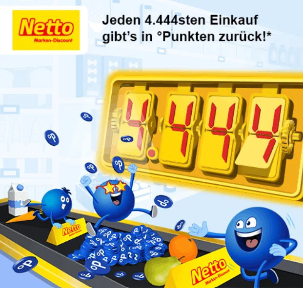 Eine vorherige Anmeldung oder Coupon-Aktivierung ist nicht erforderlich. PAYBACK Punkte bei Netto