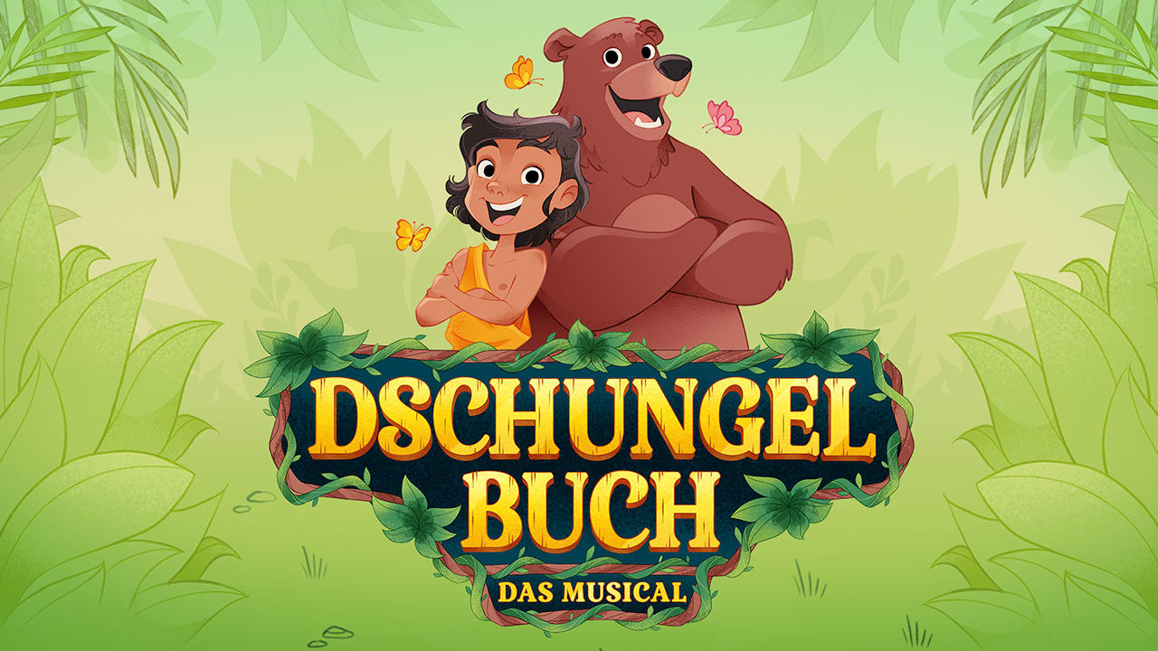 5 × 2 Tickets für eine Stadt deiner Wahl – für ein farbenfrohes Musical-Abenteuer voller Freundschaft, Humor und mitreißender Dschungel-Momente