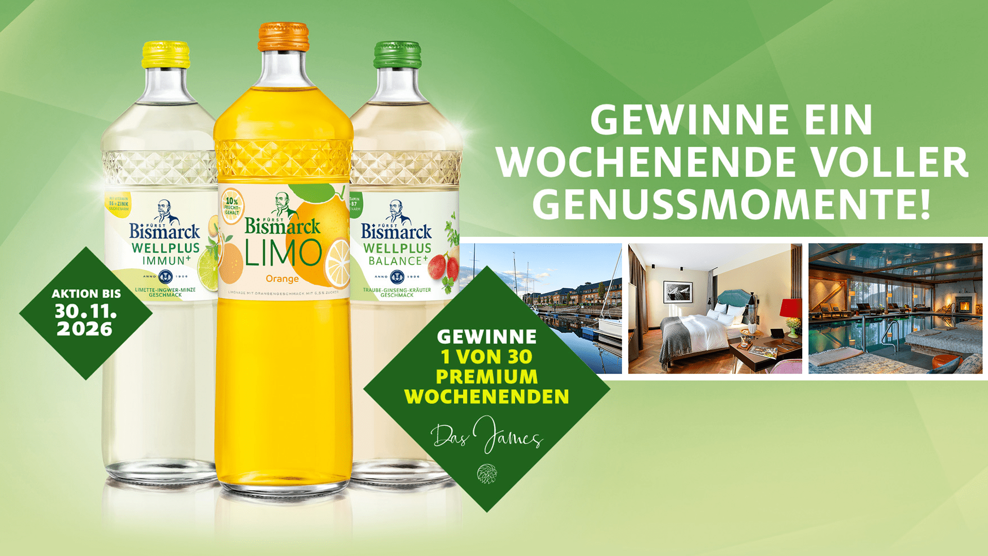 ein Wochenende voller Genussmomente als Gutschein