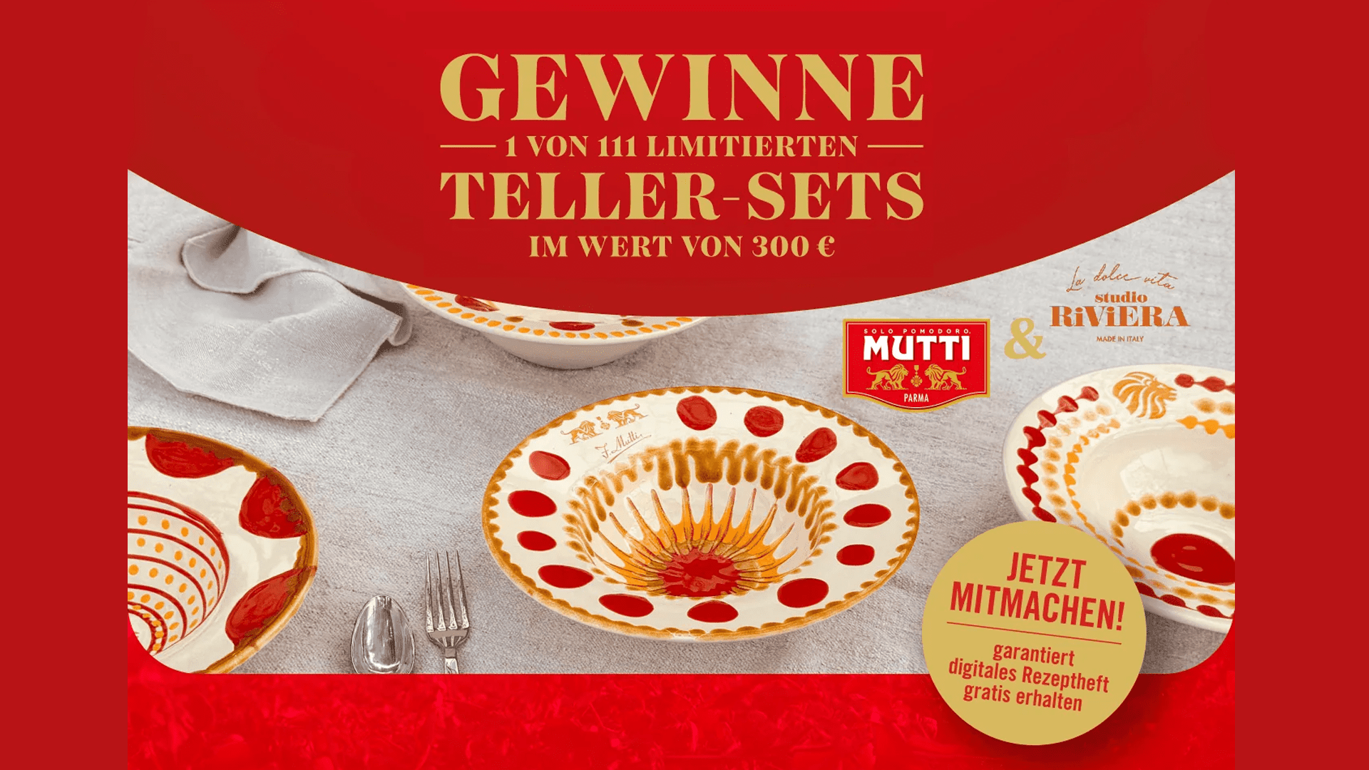 Tellersets von Studio Riviera
