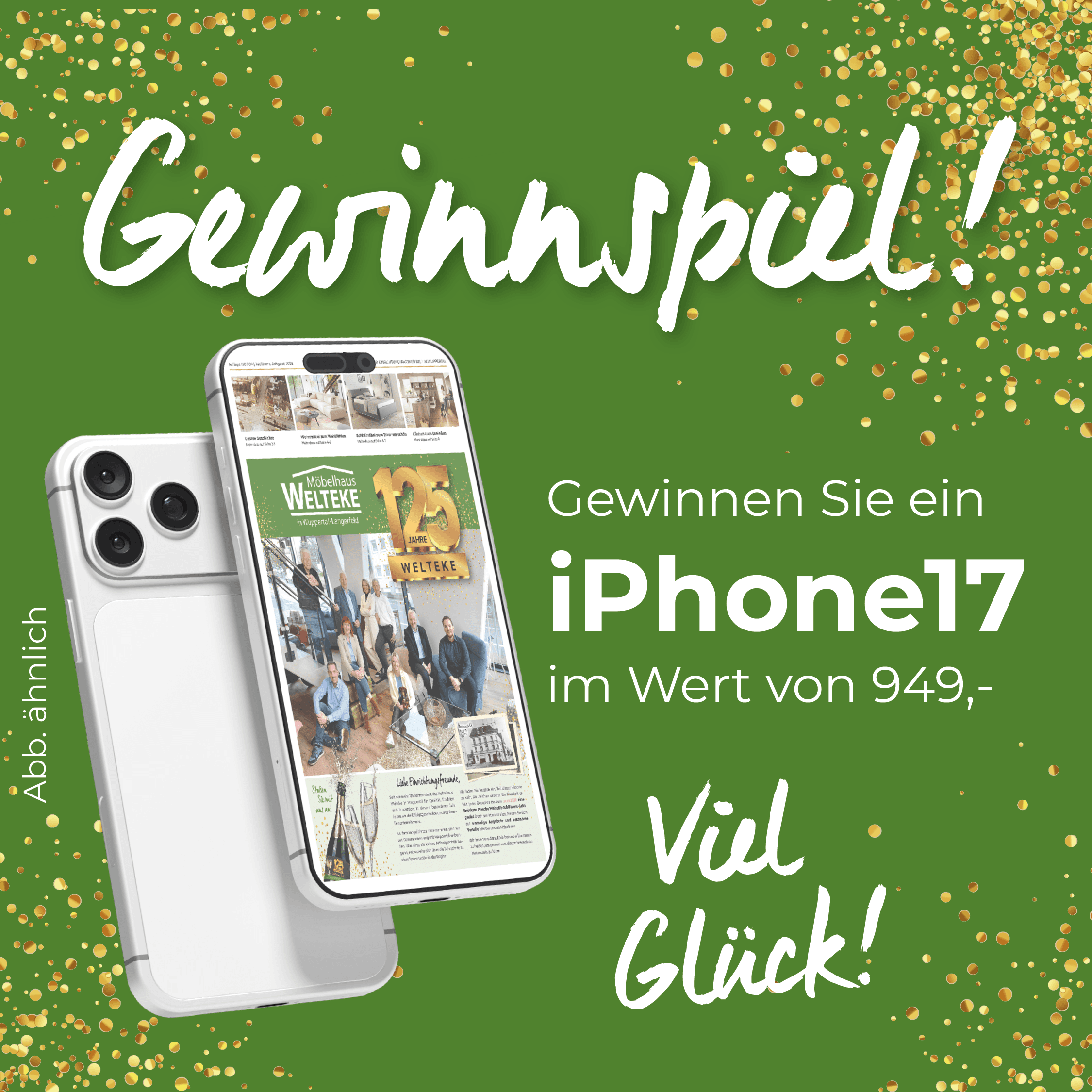 Ein brandneues iPhone 17