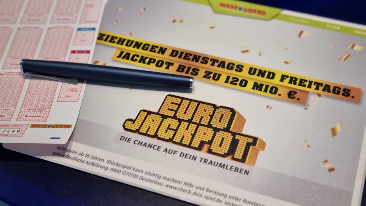 Eurojackpot: 120 Millionen Euro warten – Mega-Systemschein