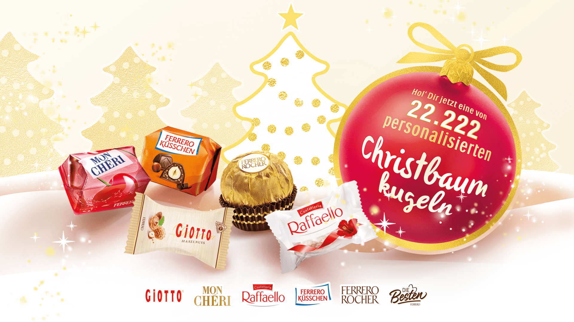 gibt es insgesamt 22.222 personalisierte Christbaumkugeln