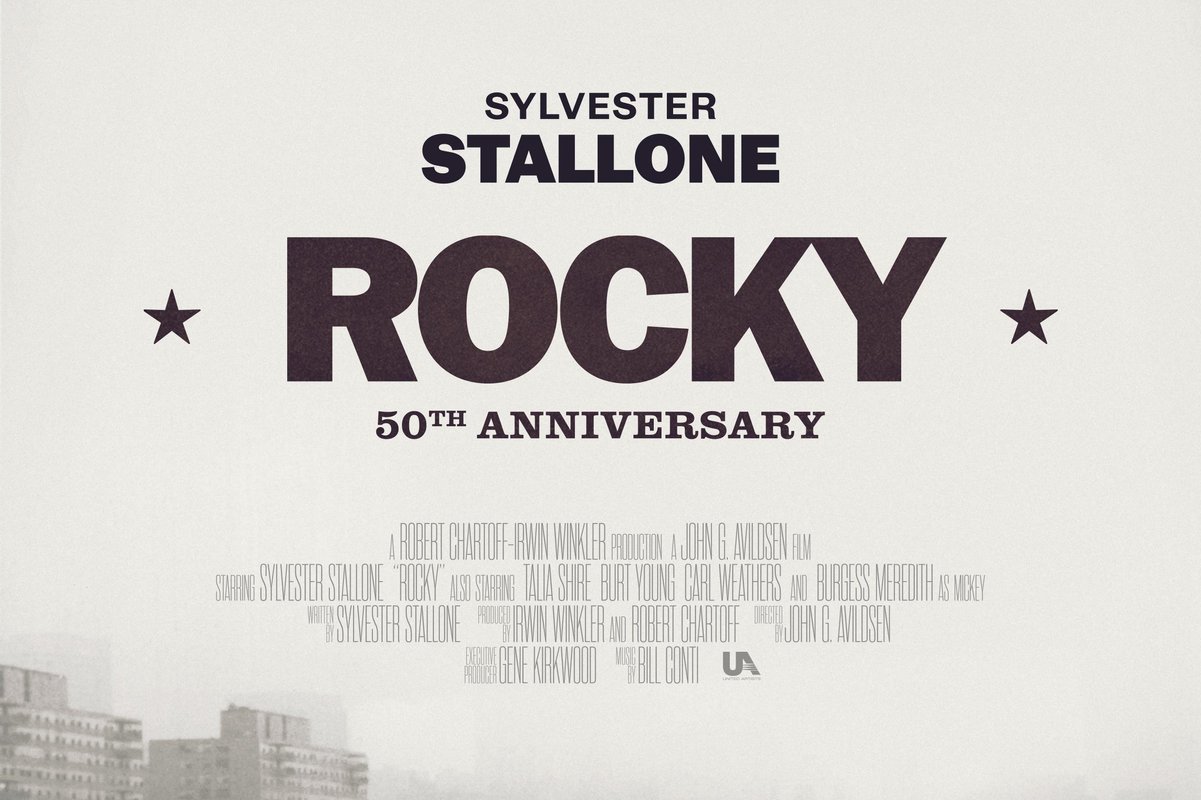 zwei Kinotickets für "Rocky"