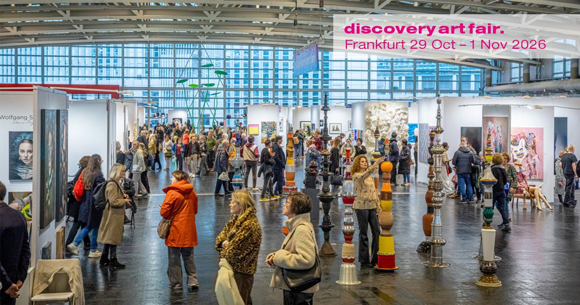 10 × 2 Plätze für eine exklusive Führung durch die „Discovery Art Fair Frankfurt“ am Freitag, den 30