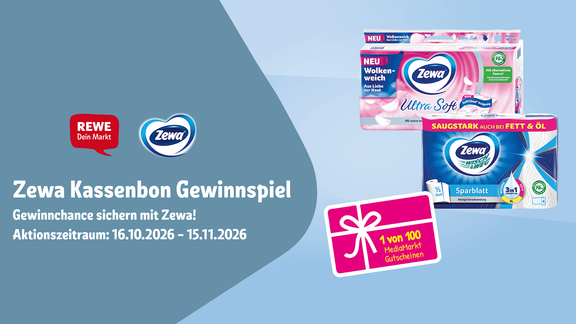 einen MediaMarkt-Gutschein im Wert von 100 €