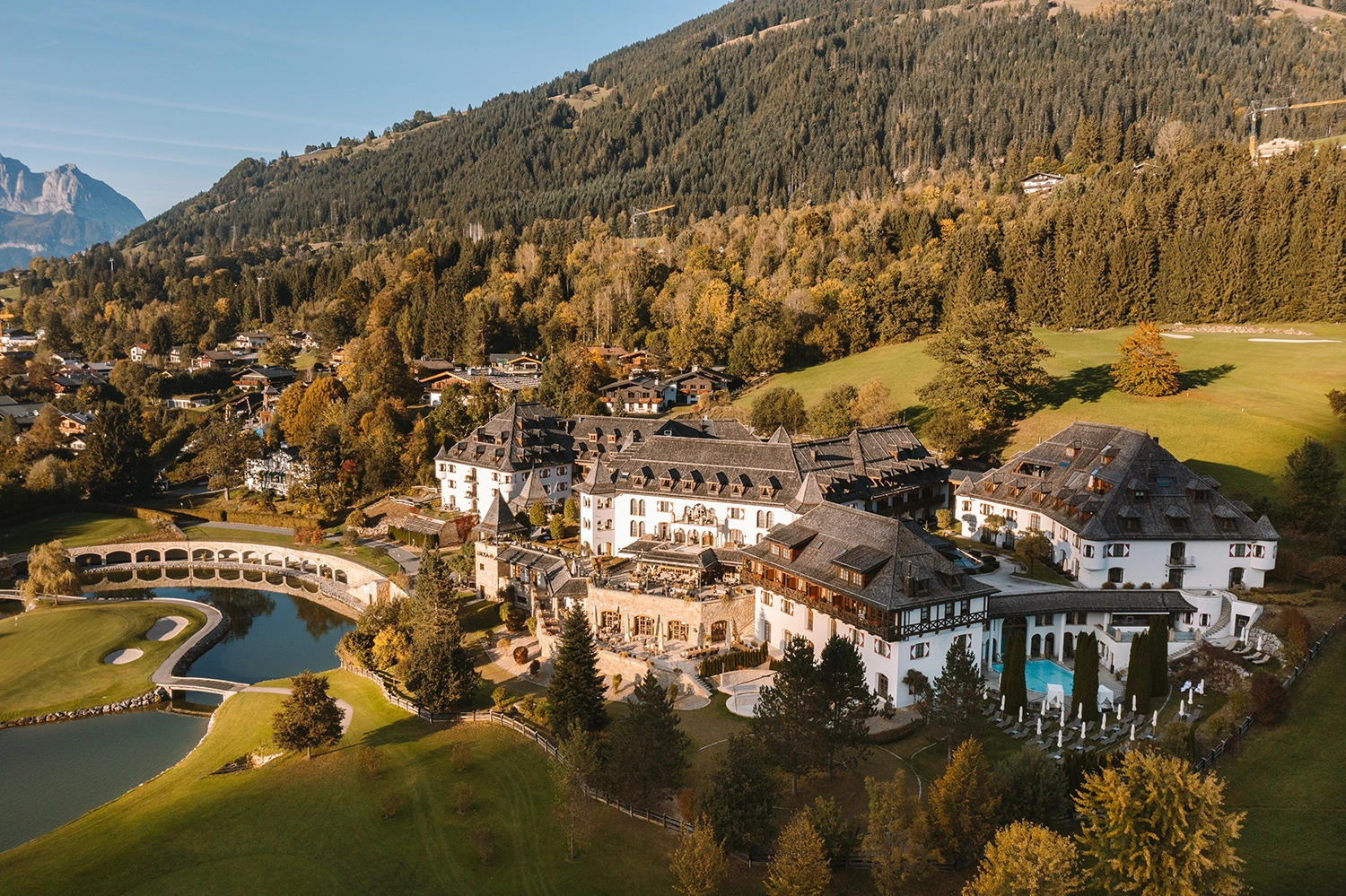 drei Übernachtungen für zwei Personen im Schlosshotel Kitzbühel