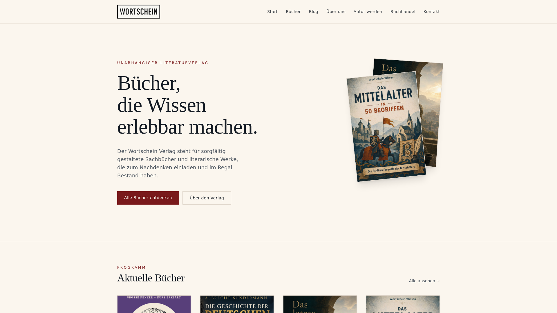 Bücherpaket mit 4 Titeln