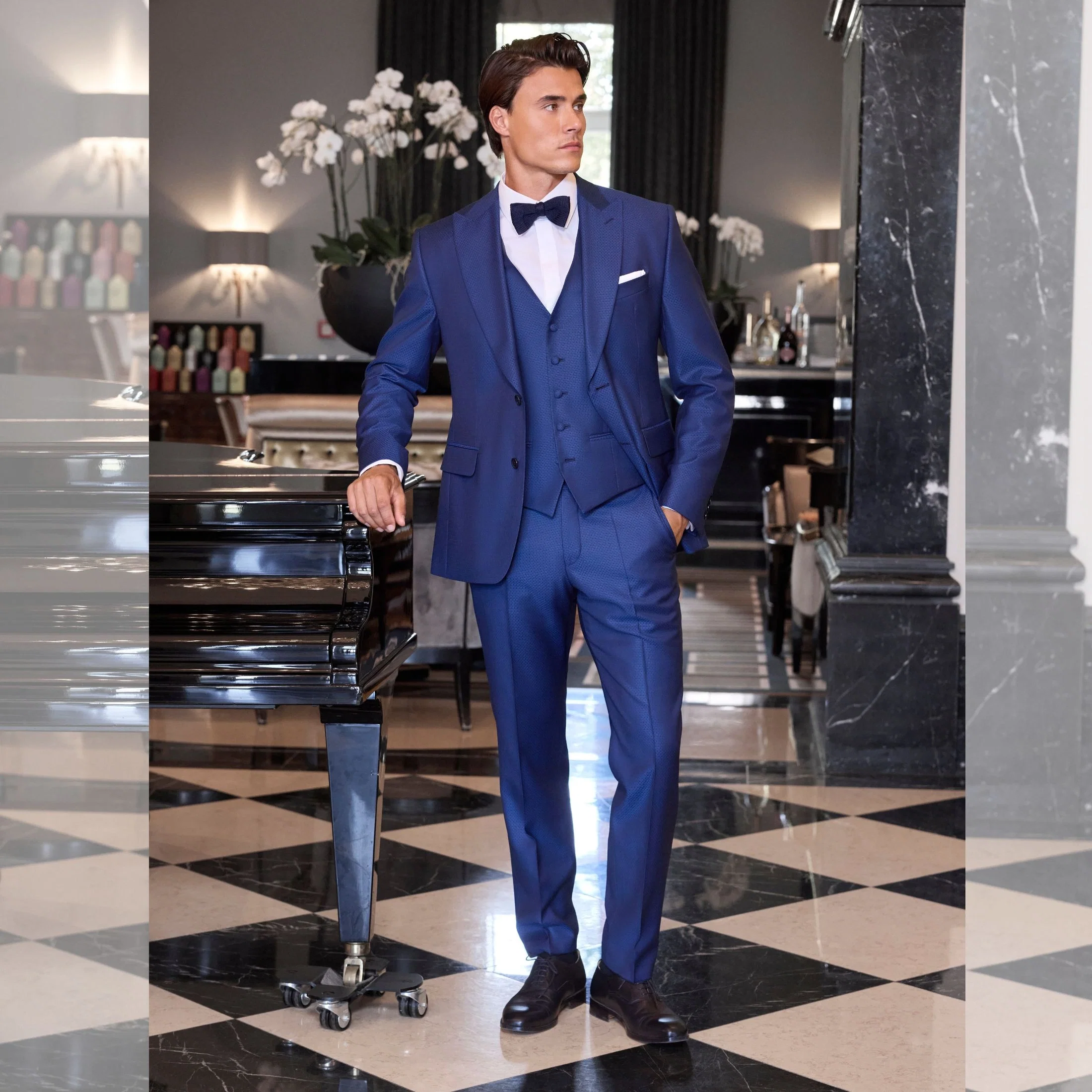 Kuhn Maßkonfektion einen Gutschein über 999 € für euren maßgeschneiderten Hochzeitsanzug plus Accessoires