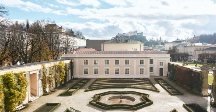 3 × 1 Familienticket (2 Erwachsene, Kinder) für einen Besuch der Orangerie Salzburg im Wert von jeweils € 16