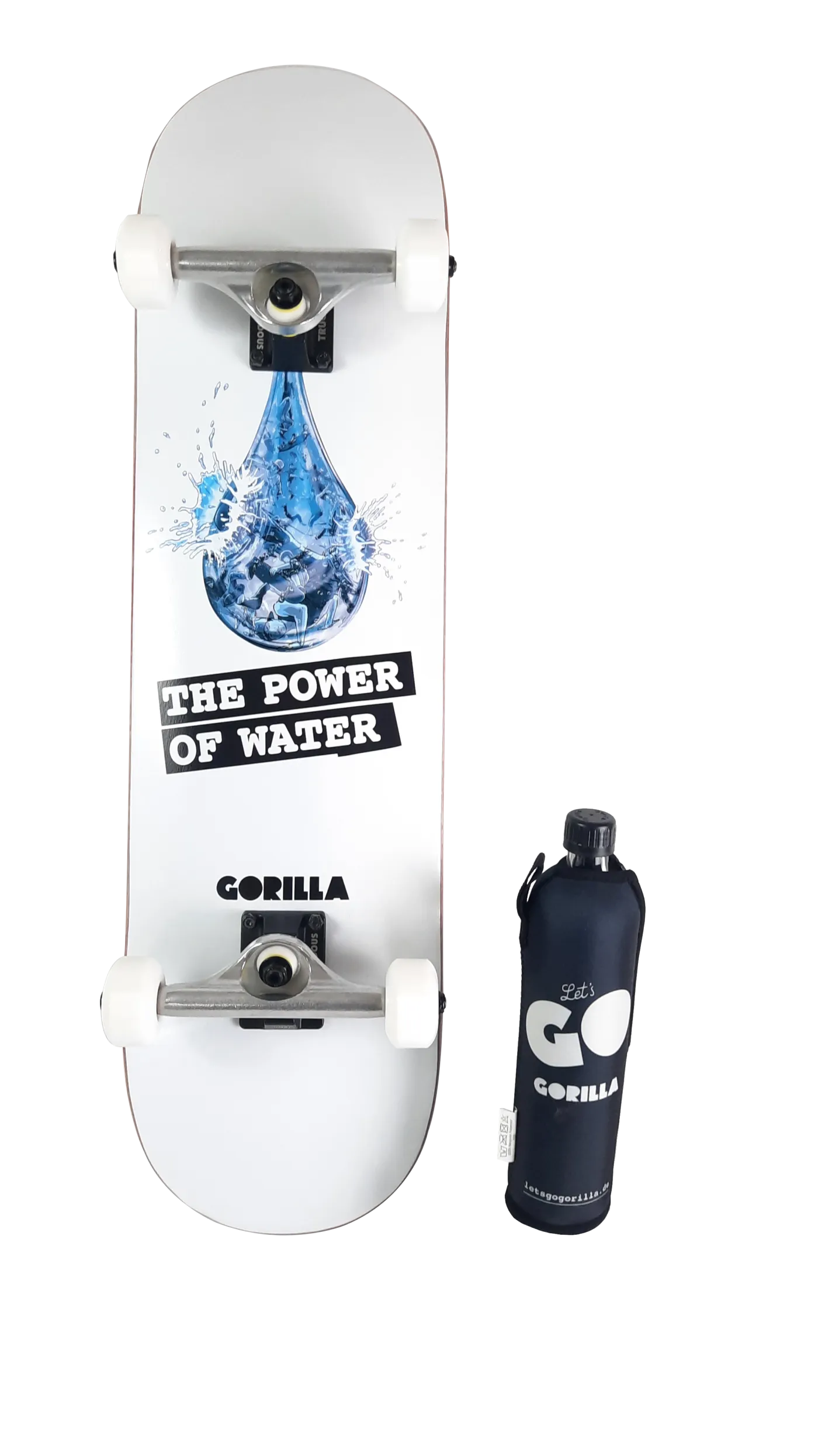 5 limitierte Special-Edition-Skateboard-Sets im freshen "THE POWER OF WATER"-Design