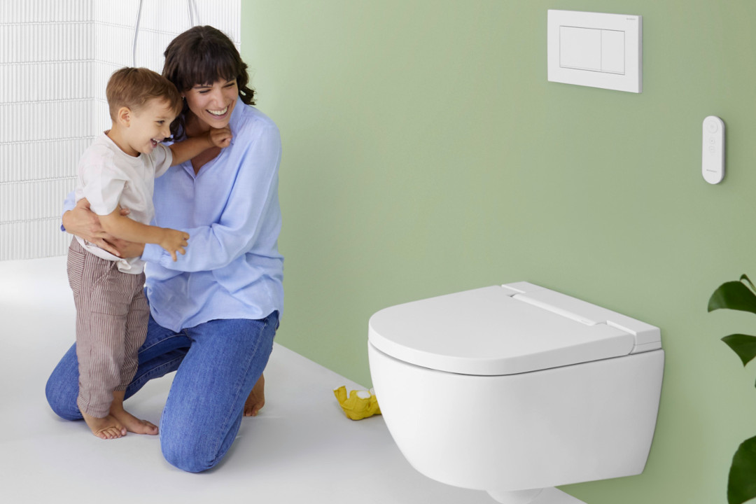 Geberit AquaClean Alba, ein Dusch-WC, das Eleganz und Technologie auf eindrucksvolle Weise vereint