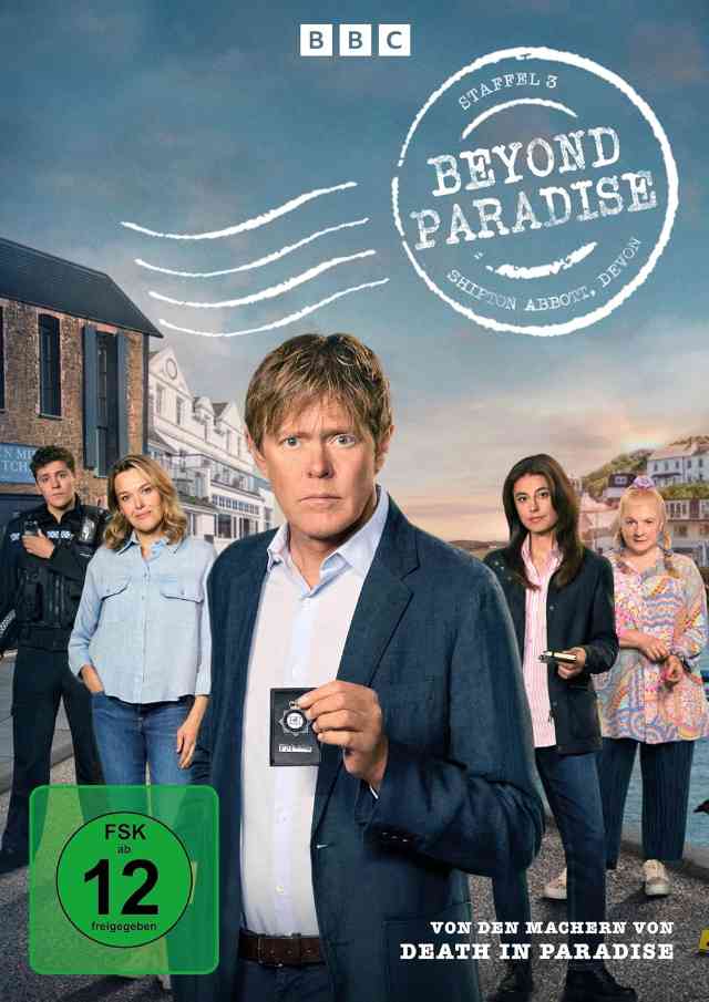 eine DVD-Box mit Staffel 3 von „Beyond Paradise“