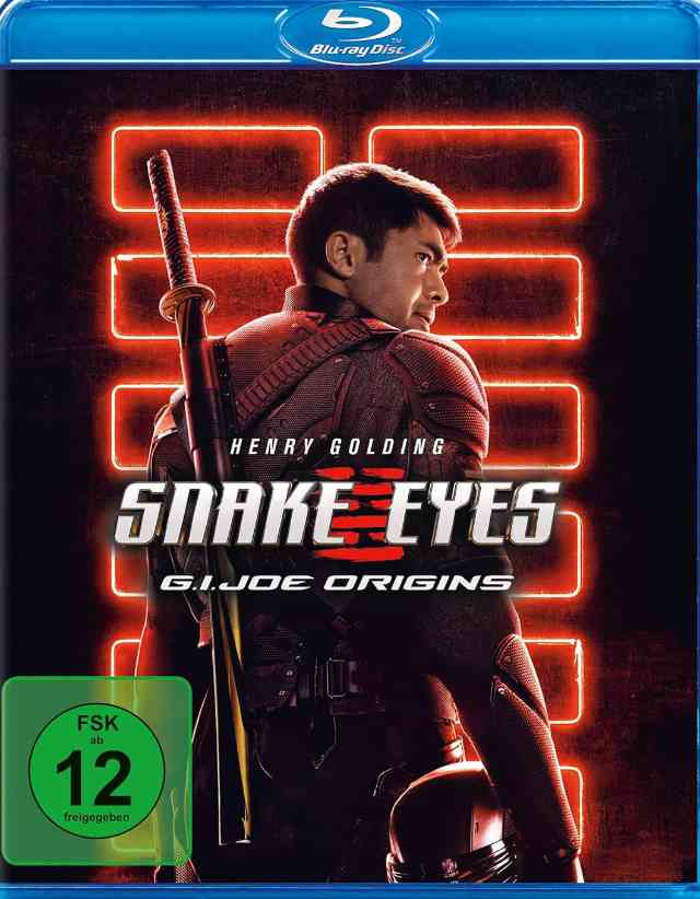 den Film „Snake Eyes: G.I. Joe Origins“ einmal auf Blu-ray