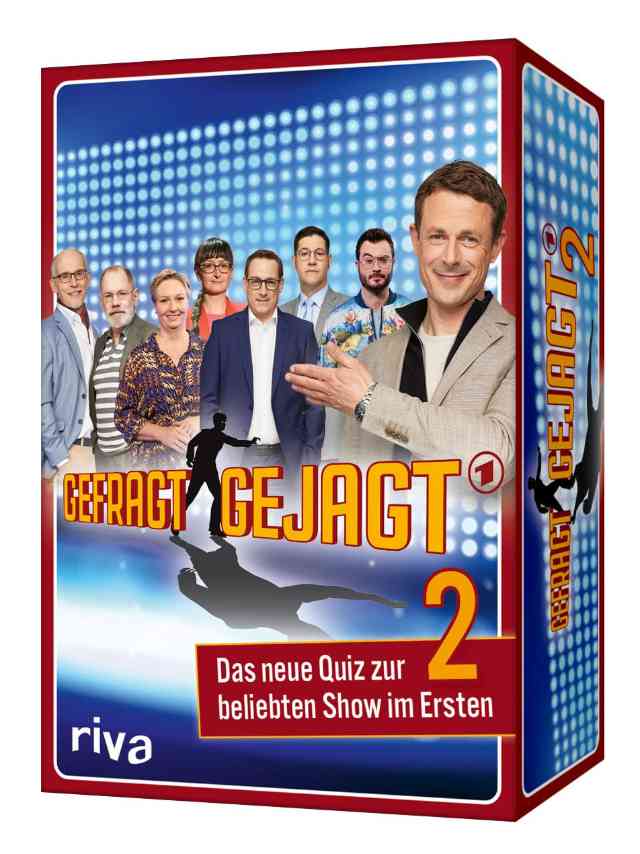 zweimal die zweite Edition des Quizspiels zur TV-Show „Gefragt – Gejagt“