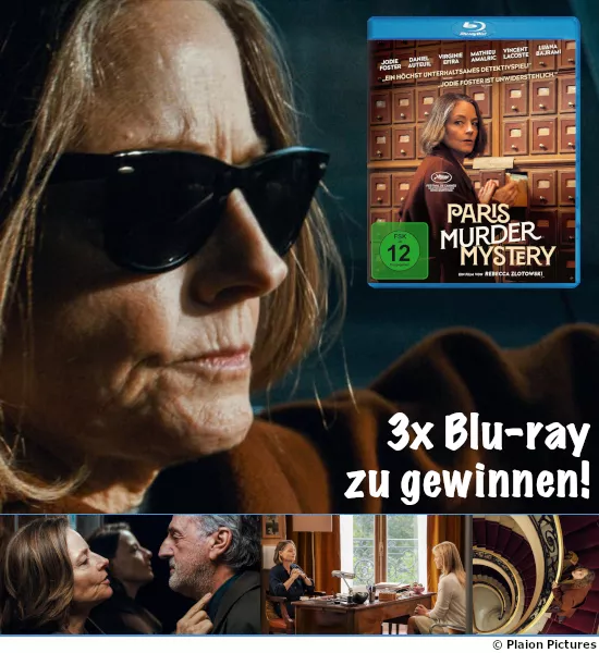 3 × „Paris Murder Mystery“ auf Blu-ray Disc