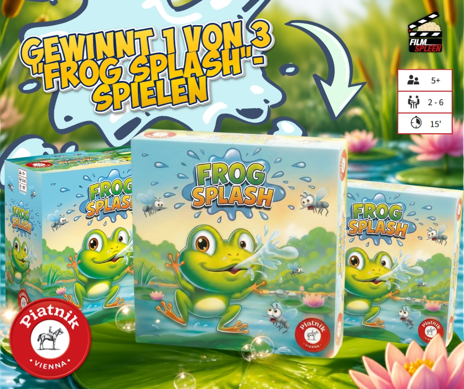 [Spiele] Piatnik: FROG SPLASH | Sommer-Gewinnspiel