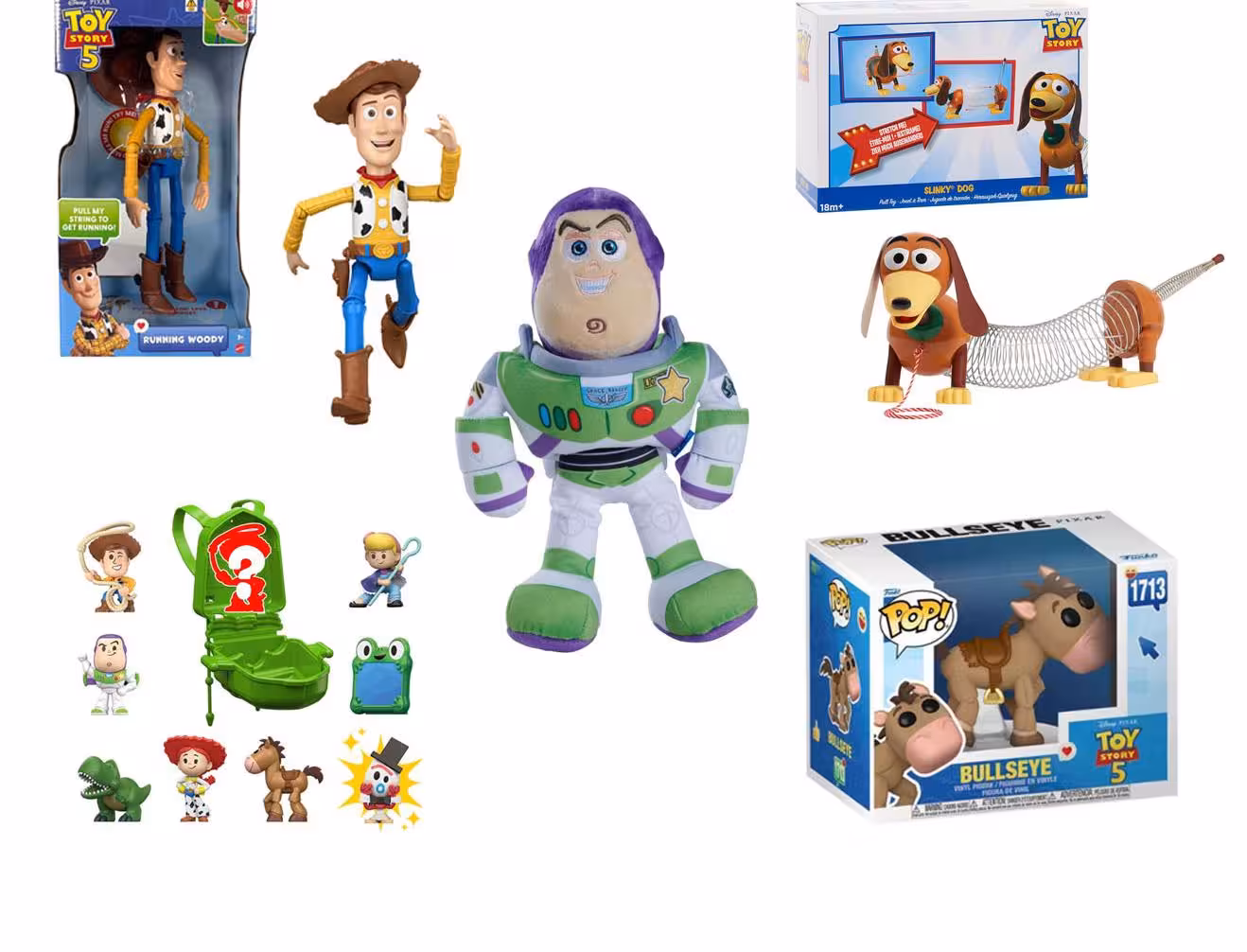 wir zwei Sets mit je fünf Figuren von Funko