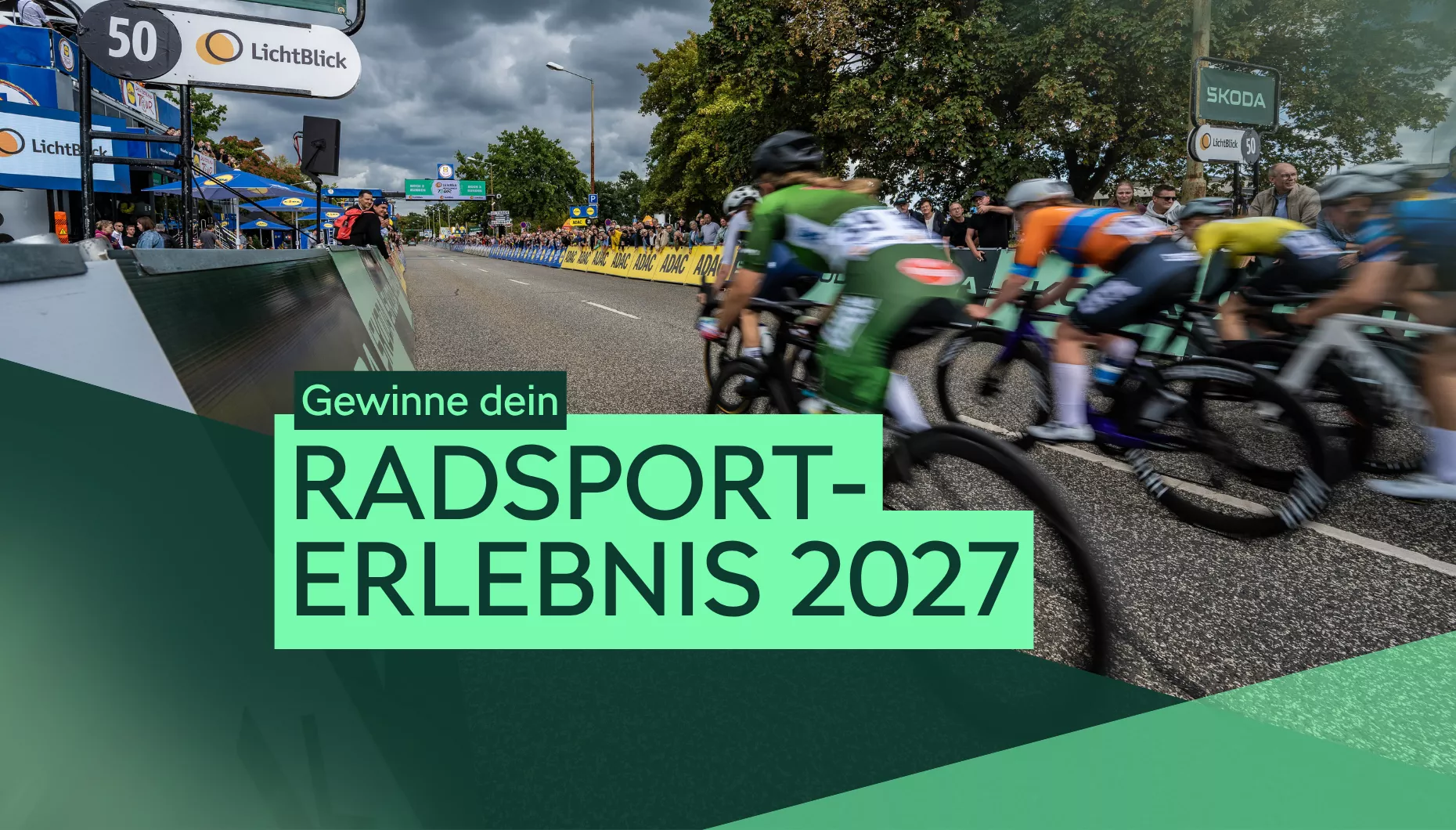 zwei besondere Radsport-Erlebnisse beim Radklassiker Eschborn–Frankfurt 2027 – jeweils für dich und deine Begleitperson