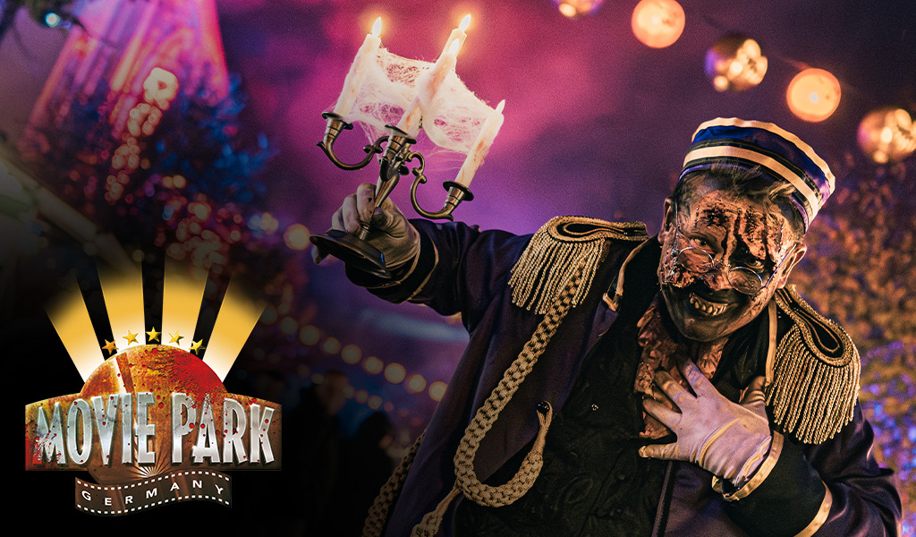4 Ticketpakete, bestehend aus jeweils 4 Tickets für den Movie Park Germany in Bottrop-Kirchhellen