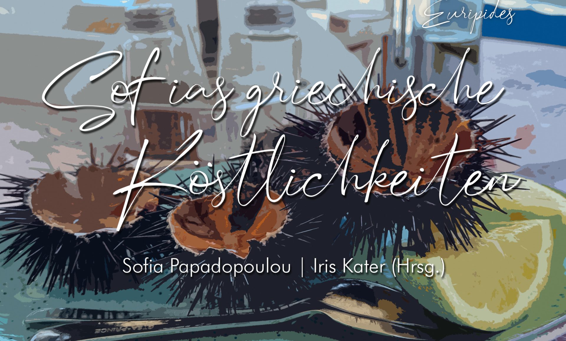 Einer kleinen Dorftaverne mit Blick auf die Ägäis. 15 Euro, Taschenbuch, Kater Literaturverlag, Kochen/Rezepte, 96 Seiten, ISBN 978-3-944514-47-5. Wir verlosen zehn Exemplare!. Sie möchten