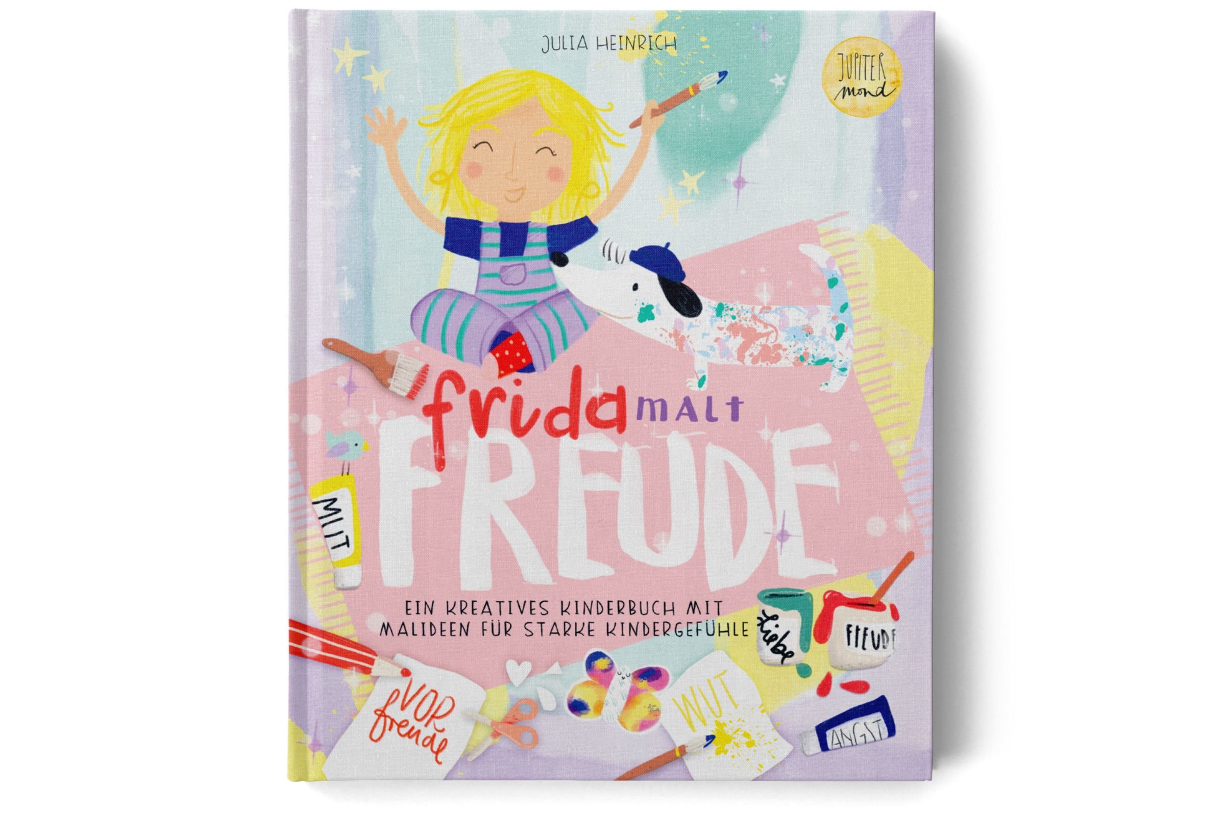 3 × das Buch Frida malt Freude* unter allen Einsender: innen unseres Gewinnspielformulares (Link)
