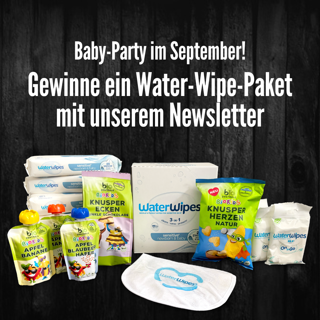 ein Water-Wipe-Paket, welches im Anschluss in eurem Liebslings-Edeka-Kissel-SBK-Markt abgeholt werden kann