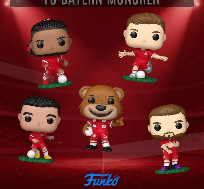 Ein Set mit je fünf FC Bayern München Figuren von Funko Zum Start in die neue Bundesliga Saison verlosen wir zwei Sets mit je fünf Figuren von Funko
