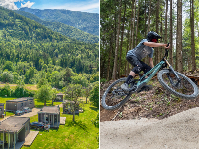 zwei Übernachtungen für zwei Personen im modernen Chaletpark Petzen direkt an der Talstation sowie Biketickets für den Bikepark