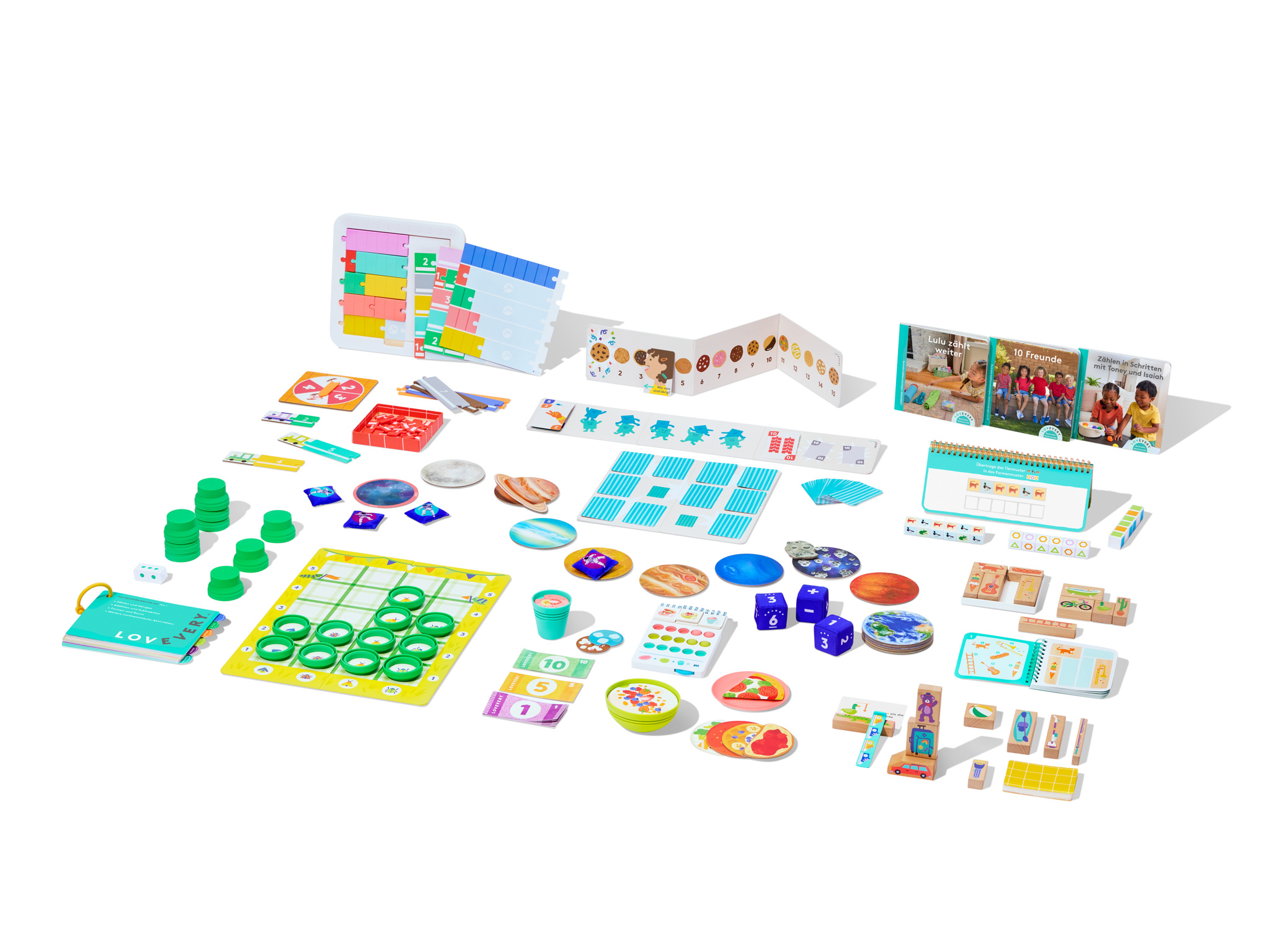 1 SET – Lovevery präsentiert das neue „Mathefähigkeiten-Set“ – spielerisch Mathe lernen ganz ohne Bildschirm
