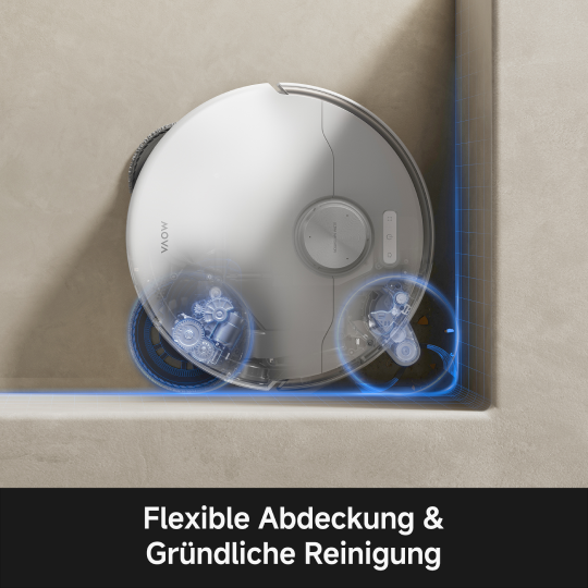 Ein MOVA P70 Pro Ultra Saugroboter