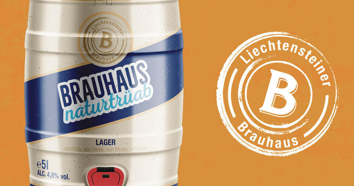 5-Liter-Partyfass Brauhaus naturtrüab
