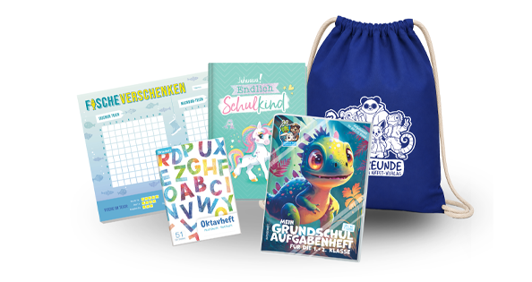 gemeinsam mit dem Häfft-Verlag (haefft-verlag.de) praktische und beliebte Materialien für die bevorstehende Grundschulzeit – Für einen gelungenen Start in einen neuen Lebensabschnitt