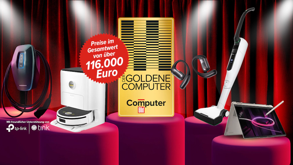 Der Goldene Computer: Preise im Wert von über 116.000 Euro